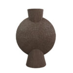 BODIL ΒΑΖΟ 32x16x44cm POLYRESIN ΚΑΦΕ 029649