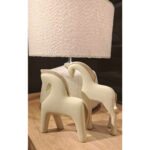 JASPER ΔΙΑΚΟΣΜΗΤΙΚΟ ΑΛΟΓΟ 19x6x23cm POLYRESIN ΜΠΕΖ ΧΡΥΣΟ 029671 - Image 2