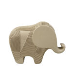 ALFIN ΔΙΑΚΟΣΜΗΤΙΚΟ ΕΛΕΦΑΝΤΑΣ 21x7x15cm POLYRESIN ΜΠΕΖ 029676