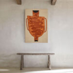 ART POTERIE ΠΙΝΑΚΑΣ ΔΙΑΚΟΣΜΗΣΗΣ 83x123x4cm ΚΑΜΒΑΣ ΠΟΛΥΧΡΩΜΟ ΞΥΛΟ ΦΥΣΙΚΟ 029737 - Image 2