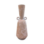 AREOPOLI ΓΛΑΣΤΡΑ 43x43x111cm FIBER GLASS ΚΕΡΑΜΙΔΙ ΛΕΥΚΟ 029776