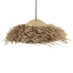 MAUI ΦΩΤΙΣΤΙΚΟ ΟΡΟΦΗΣ 43x43x17cm ΜΕΤΑΛΛΟ ΦΥΣΙΚΟ ΣΧΟΙΝΙ 029805