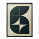 ECHOES OF THE HEART ΠΙΝΑΚΑΣ ΔΙΑΚΟΣΜΗΣΗΣ 60x80x3cm ΞΥΛΟ ΜΠΕΖ ΜΑΥΡΟ ΜΑΥΡΟ 029809