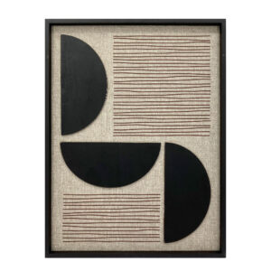 MILES OF SMILES ΠΙΝΑΚΑΣ ΔΙΑΚΟΣΜΗΣΗΣ 60x80x3cm ΞΥΛΟ ΠΟΛΥΧΡΩΜΟ ΜΑΥΡΟ 029814