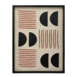 MILES OF SMILES ΠΙΝΑΚΑΣ ΔΙΑΚΟΣΜΗΣΗΣ 60x80x3cm ΞΥΛΟ ΠΟΛΥΧΡΩΜΟ ΜΑΥΡΟ 029815