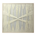 WALK WILD ΠΙΝΑΚΑΣ ΔΙΑΚΟΣΜΗΣΗΣ 80x80x3cm ΞΥΛΟ ΛΕΥΚΟ ΝΗΜΑ ΛΕΥΚΟ 029818