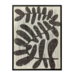 LIVE BOLDLY ΠΙΝΑΚΑΣ ΔΙΑΚΟΣΜΗΣΗΣ 60x80x3cm ΞΥΛΟ ΜΑΥΡΟ ΜΠΕΖ ΜΑΥΡΟ 029827