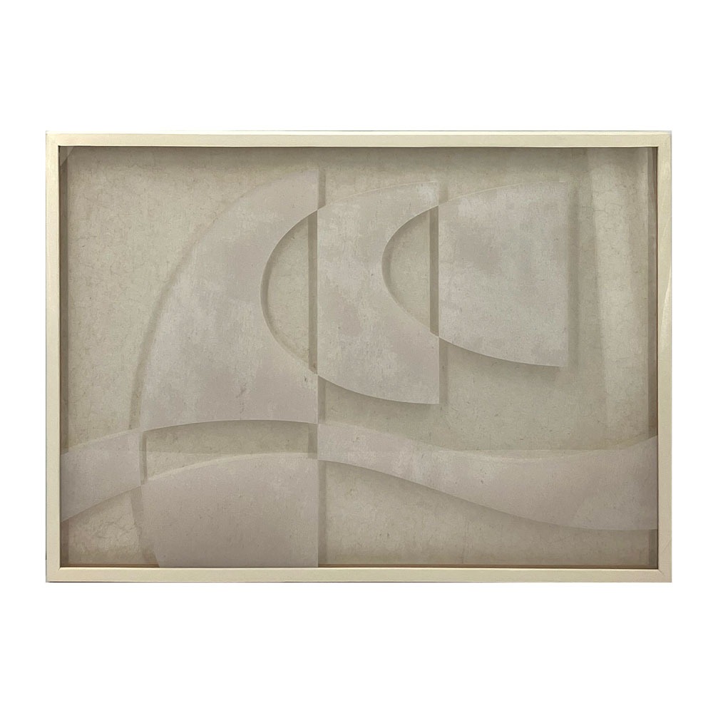 029830-NOAgw-first-_1 AIRY SHADOWS ΠΙΝΑΚΑΣ ΔΙΑΚΟΣΜΗΣΗΣ 70x50x3cm ΞΥΛΟ ΜΠΕΖ ΜΠΕΖ 029830 - Image 1