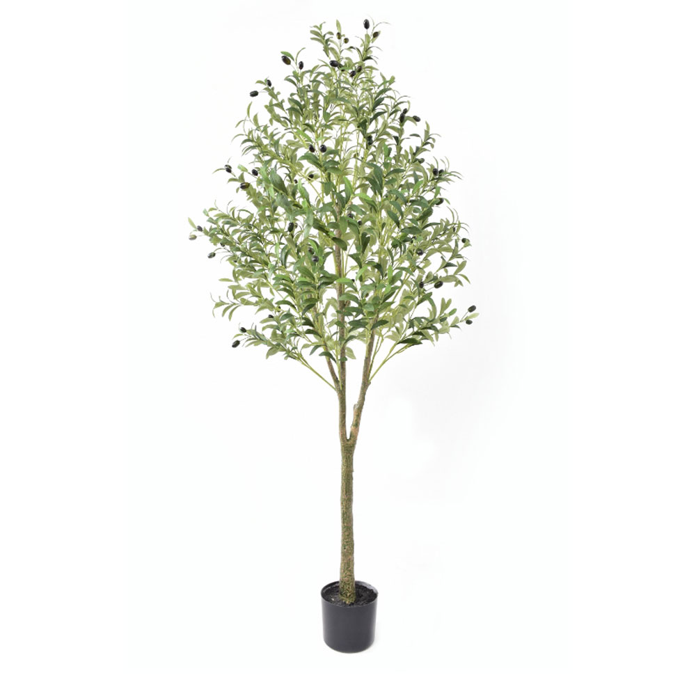 029872-betYX-first-_1 ELEA ΔΕΝΤΡΟ ΤΕΧΝΗΤΟ ΣΕ ΓΛΑΣΤΡΑ 180cm PE ΠΡΑΣΙΝΟ ΜΕΤΑΞΩΤΟ ΥΦΑΣΜΑ 029872 - Image 1