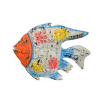 AQUA ΔΙΑΚΟΣΜΗΤΙΚΟ ΨΑΡΙ ΜΕΤΑΛΛΟ ΠΟΛΥΧΡΩΜΟ 61x8x46 029885