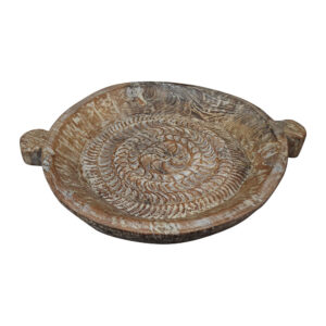 PARAT ΔΙΣΚΟΣ ΔΙΑΚΟΣΜΗΣΗΣ 55x44x8cm ΞΥΛΟ ΚΑΦΕ 029886