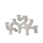 DECKER ΚΗΡΟΠΗΓΙΟ 35x14x20cm POLYRESIN ΛΕΥΚΟ 029918