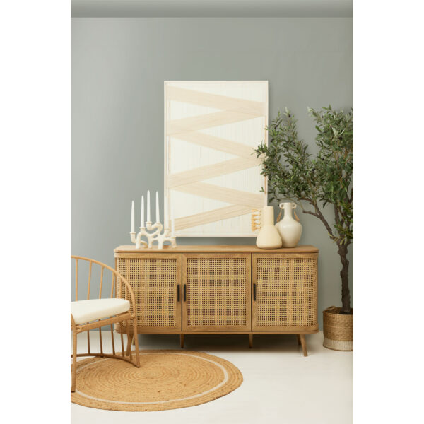 DECKER ΚΗΡΟΠΗΓΙΟ 35x14x20cm POLYRESIN ΛΕΥΚΟ 029918 - Image 2