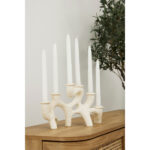 DECKER ΚΗΡΟΠΗΓΙΟ 35x14x20cm POLYRESIN ΛΕΥΚΟ 029918 - Image 3