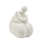 LIAN ΔΙΑΚΟΣΜΗΤΙΚΗ ΦΙΓΟΥΡΑ 30x26x36cm TERRACOTTA ΛΕΥΚΟ 029920