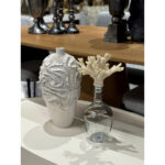 CORALLI ΒΑΖΟ 22x23x42cm POLYRESIN ΛΕΥΚΟ 029935 - Image 2