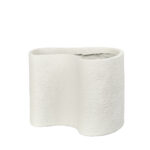 LAGO ΚΑΣΠΩ 32x35.7x25cm POLYRESIN ΛΕΥΚΟ 029958