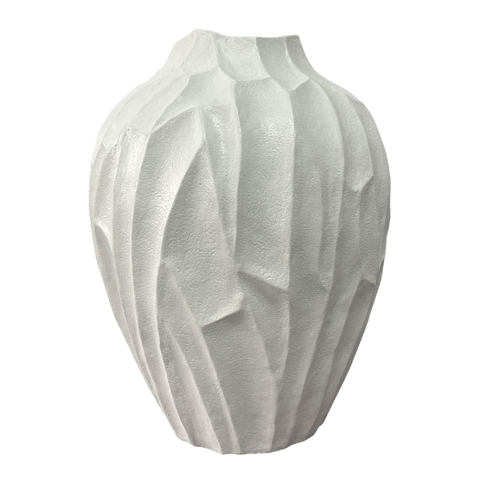 029959-RdPV9-first-_1 SPETEL ΒΑΖΟ 42x41x53cm POLYRESIN ΛΕΥΚΟ 029959 - Image 1