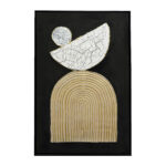 ART VIBRANCE ΠΙΝΑΚΑΣ ΔΙΑΚΟΣΜΗΣΗΣ 60x90x4cm ΚΑΜΒΑΣ ΠΟΛΥΧΡΩΜΟ ΜΑΥΡΟ 030076