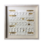 VITAL VIBES ΠΙΝΑΚΑΣ ΔΙΑΚΟΣΜΗΣΗΣ 60x60x4cm PEVA ΜΠΕΖ ΧΡΥΣΟ ΓΥΑΛΙ ΦΥΣΙΚΟ 030455