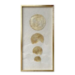 PURE BLISS ΠΙΝΑΚΑΣ ΔΙΑΚΟΣΜΗΣΗΣ 50x100x3cm ΧΑΡΤΙ ΧΡΥΣΟ ΛΕΥΚΟ ΓΥΑΛΙ ΧΡΥΣΟ 030459