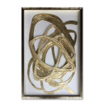 WILD SOUL ΠΙΝΑΚΑΣ ΔΙΑΚΟΣΜΗΣΗΣ 60x90x4cm MDF ΧΡΥΣΟ ΛΕΥΚΟ ΓΥΑΛΙ ΧΡΥΣΟ 030461