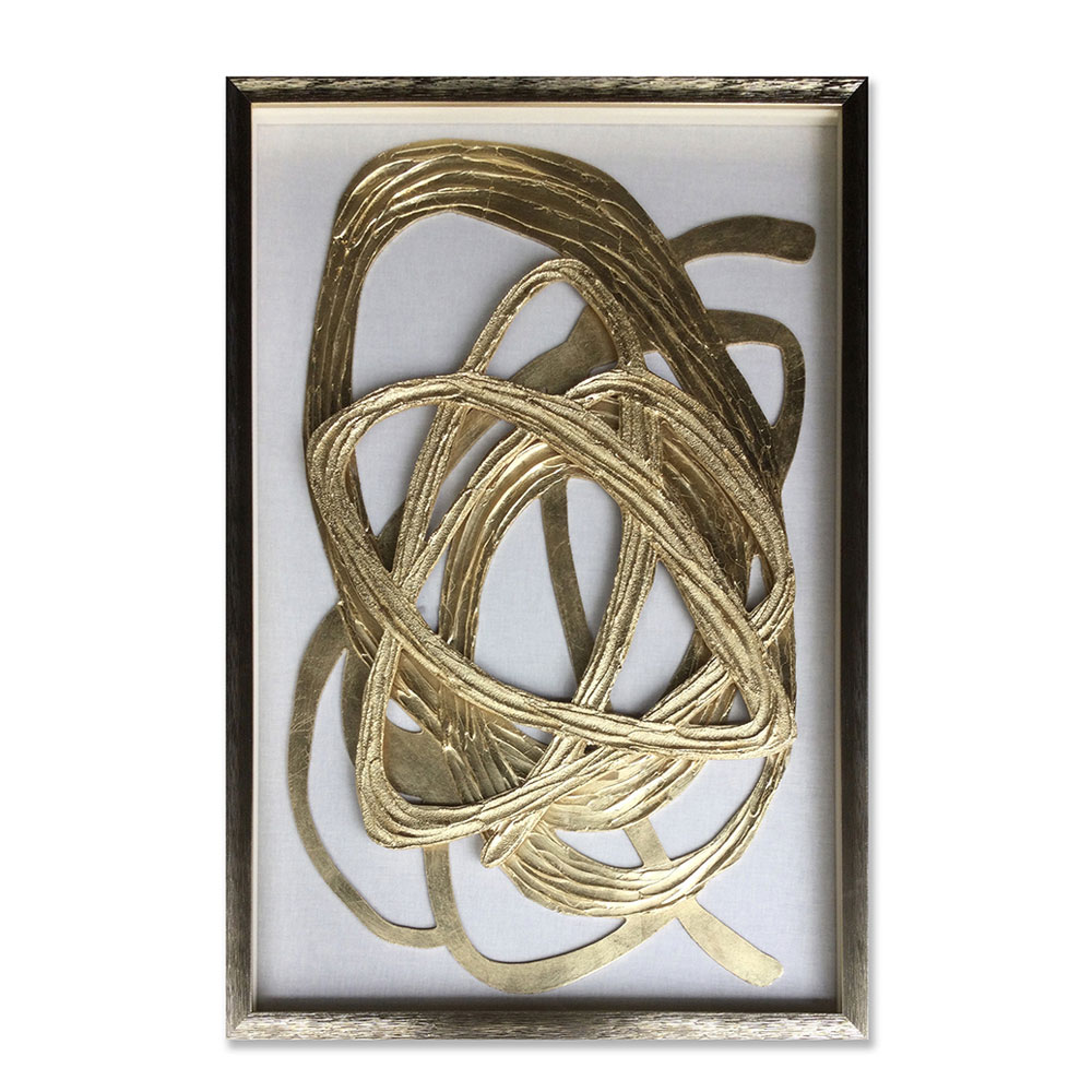 030461-5U2Ep-first-_1 WILD SOUL ΠΙΝΑΚΑΣ ΔΙΑΚΟΣΜΗΣΗΣ 60x90x4cm MDF ΧΡΥΣΟ ΛΕΥΚΟ ΓΥΑΛΙ ΧΡΥΣΟ 030461 - Image 1
