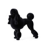 LIZA ΔΙΑΚΟΣΜΗΤΙΚΟ ΣΚΥΛΟΣ 40x18x37cm POLYRESIN ΜΑΥΡΟ 030496