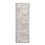 BREATH OF ART ΠΙΝΑΚΑΣ ΔΙΑΚΟΣΜΗΣΗΣ 40x120x4cm ΚΑΜΒΑΣ ΜΠΕΖ ΧΡΥΣΟ ΞΥΛΟ 030513