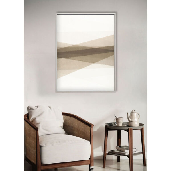 FLEETING EMOTION ΠΙΝΑΚΑΣ ΔΙΑΚΟΣΜΗΣΗΣ 90x120x5cm ΚΑΜΒΑΣ ΠΟΛΥΧΡΩΜΟ ΞΥΛΟ ΛΕΥΚΟ 030611 - Image 2