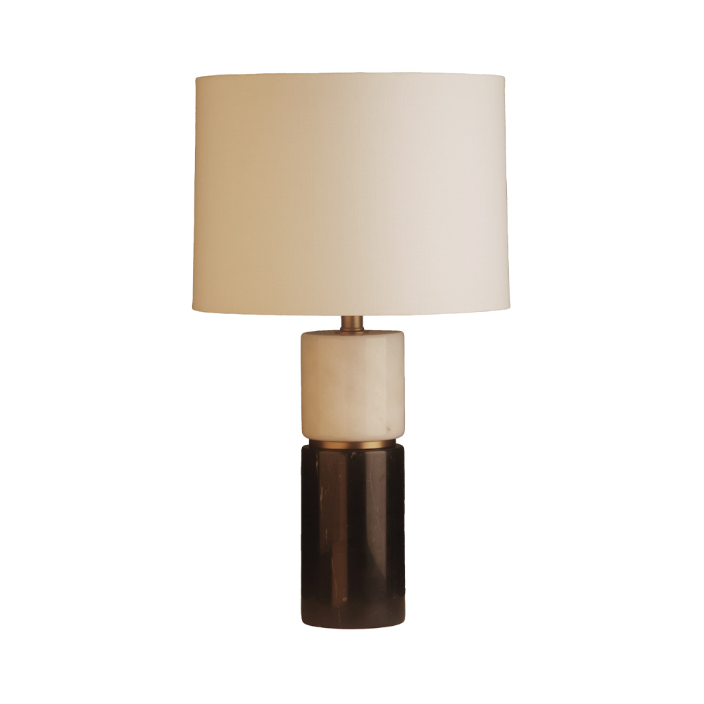 030636-wlJ3F-first-_1 TENLEY ΦΩΤΙΣΤΙΚΟ ΕΠΙΤΡΑΠΕΖΙΟ 38x38x62cm ΜΑΡΜΑΡΟ ΜΑΥΡΟ ΛΕΥΚΟ ΧΡΥΣΟ ΛΙΝΟ ΛΕΥΚΟ 030636 - Image 1