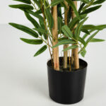 BAMBOO ΦΥΤΟ ΤΕΧΝΗΤΟ ΣΕ ΓΛΑΣΤΡΑ 70cm POLYESTER ΠΡΑΣΙΝΟ PVC 030727 - Image 4