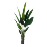 ISOGUDE ΔΕΝΤΡΟ ΤΕΧΝΗΤΟ ΣΕ ΓΛΑΣΤΡΑ 215cm PVC ΠΡΑΣΙΝΟ PU 030733