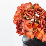 PEONY ΛΟΥΛΟΥΔΙ ΤΕΧΝΗΤΟ ΜΠΟΥΚΕΤΟ 30cm ΥΦΑΣΜΑ ΣΟΜΟΝ ΜΠΟΡΝΤΩ ΠΡΑΣΙΝΟ PVC 030760 - Image 3