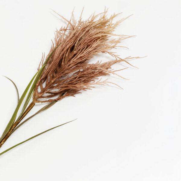 FLOCKING ΛΟΥΛΟΥΔΙ ΤΕΧΝΗΤΟ 93cm PVC ΜΠΕΖ ΚΑΦΕ ΠΡΑΣΙΝΟ 030817 - Image 3