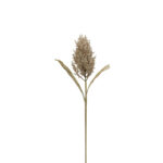 GUANIN ΛΟΥΛΟΥΔΙ ΤΕΧΝΗΤΟ 78cm ΥΦΑΣΜΑ ΜΠΕΖ ΚΑΦΕ ΠΡΑΣΙΝΟ PVC 030821