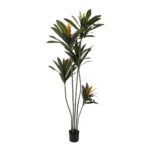 EDGE IRON ΔΕΝΤΡΟ ΤΕΧΝΗΤΟ ΣΕ ΓΛΑΣΤΡΑ 200cm PVC ΠΡΑΣΙΝΟ ΜΑΥΡΟ ΤΣΙΜΕΝΤΟ 030847