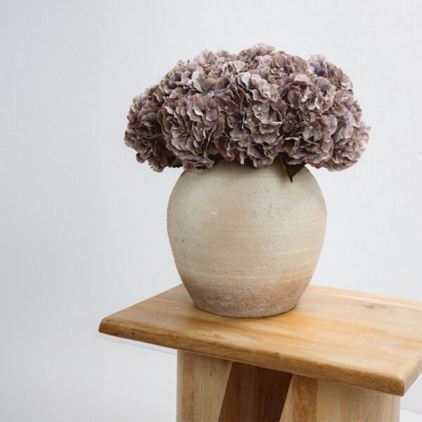 HYDRANGEA ΛΟΥΛΟΥΔΙ ΤΕΧΝΗΤΟ 52cm POLYESTER ΠΡΑΣΙΝΟ ΜΩΒ ΠΡΑΣΙΝΟ 030870 - Image 2