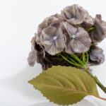 HYDRANGEA ΛΟΥΛΟΥΔΙ ΤΕΧΝΗΤΟ 52cm POLYESTER ΠΡΑΣΙΝΟ ΜΩΒ ΠΡΑΣΙΝΟ 030870 - Image 3