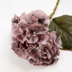 HYDRANGEA ΛΟΥΛΟΥΔΙ ΤΕΧΝΗΤΟ 52cm POLYESTER DUSTY PINK ΠΡΑΣΙΝΟ 030871 - Image 4