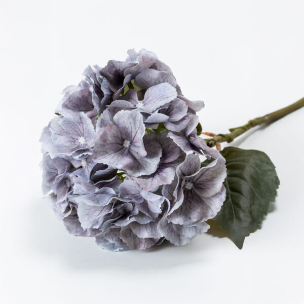HYDRANGEA ΛΟΥΛΟΥΔΙ ΤΕΧΝΗΤΟ 52cm POLYESTER ΓΚΡΙ ΠΡΑΣΙΝΟ 030872 - Image 3