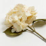 HYDRANGEA ΛΟΥΛΟΥΔΙ ΤΕΧΝΗΤΟ 67cm POLYESTER ΜΠΕΖ ΠΡΑΣΙΝΟ 030875 - Image 3
