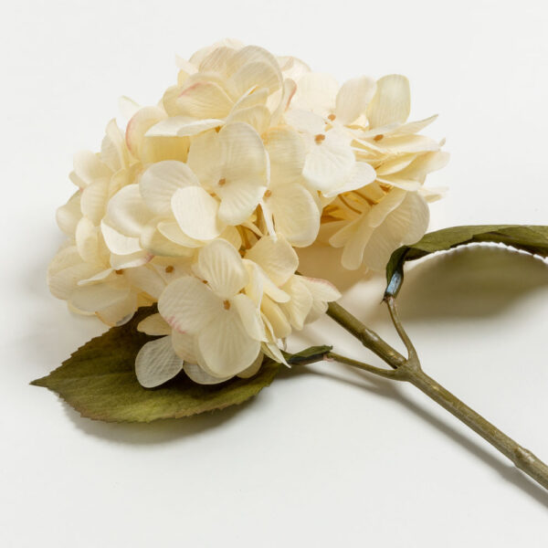 HYDRANGEA ΛΟΥΛΟΥΔΙ ΤΕΧΝΗΤΟ 67cm POLYESTER ΜΠΕΖ ΠΡΑΣΙΝΟ 030875 - Image 3