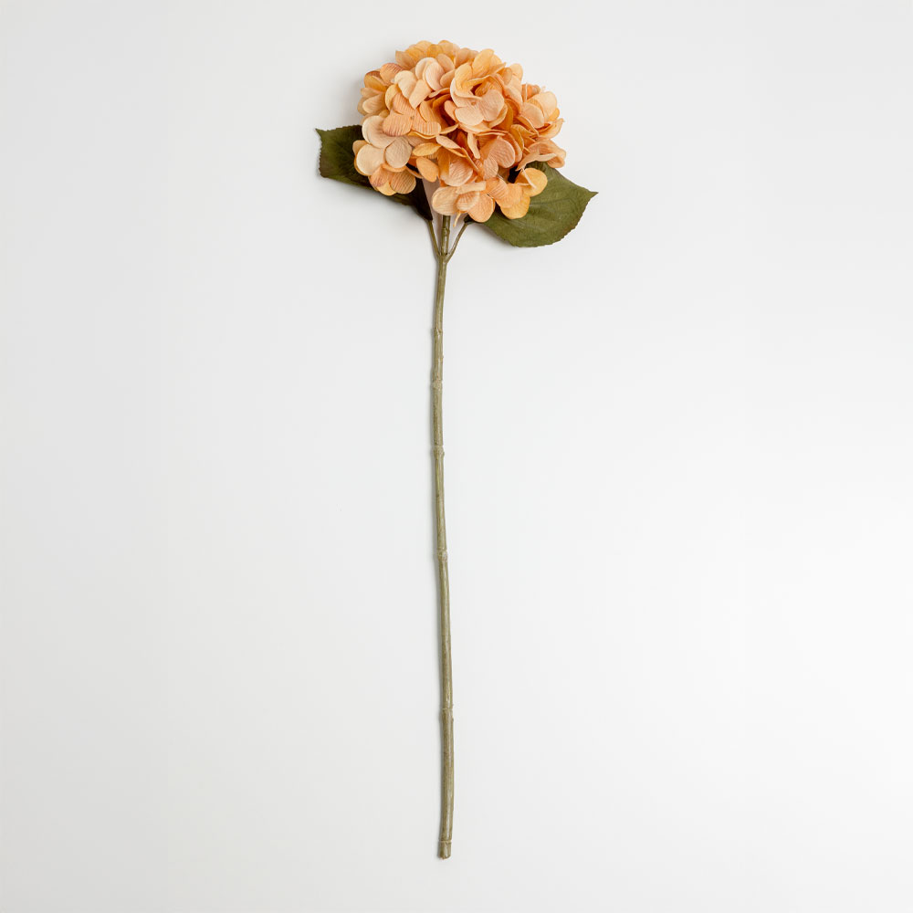 030876-LaFW1-first-_1 HYDRANGEA ΛΟΥΛΟΥΔΙ ΤΕΧΝΗΤΟ 67cm POLYESTER ΚΙΤΡΙΝΟ ΠΟΡΤΟΚΑΛΙ ΠΡΑΣΙΝΟ 030876 - Image 1
