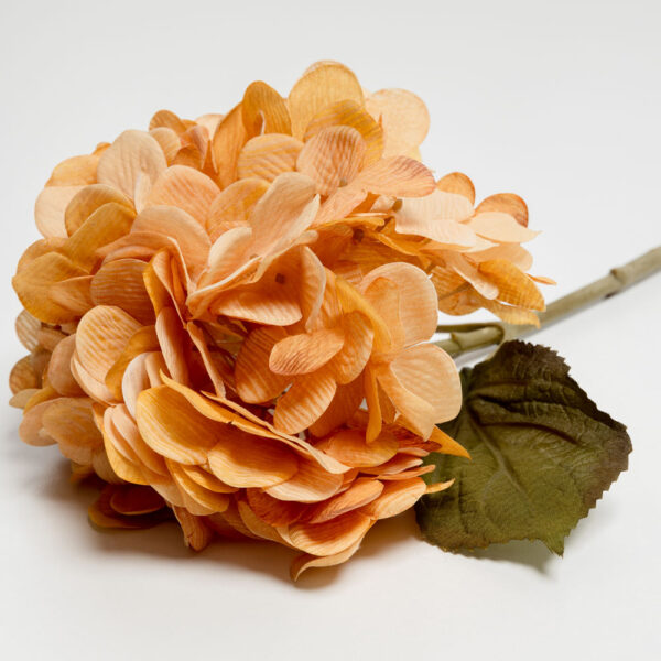 HYDRANGEA ΛΟΥΛΟΥΔΙ ΤΕΧΝΗΤΟ 67cm POLYESTER ΚΙΤΡΙΝΟ ΠΟΡΤΟΚΑΛΙ ΠΡΑΣΙΝΟ 030876 - Image 3