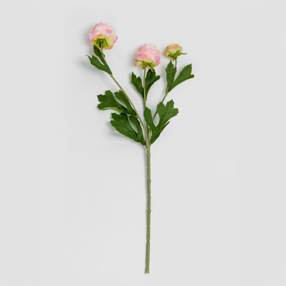 030882-2O6Vy-first-_1 RANUNCULUS ΛΟΥΛΟΥΔΙ ΤΕΧΝΗΤΟ 42cm POLYESTER ΣΟΜΟΝ ΠΡΑΣΙΝΟ 030882 - Image 1