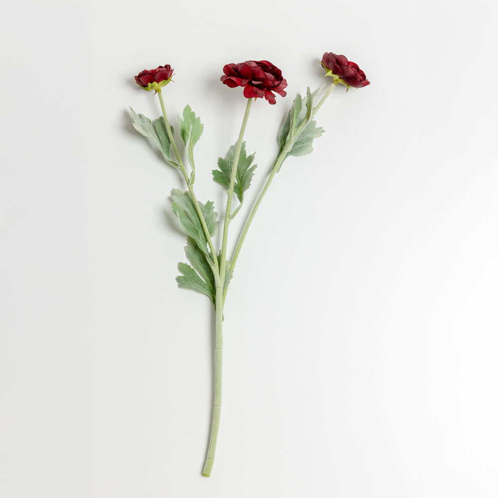 030884-btTZE-first-_1 RANUNCULUS ΛΟΥΛΟΥΔΙ ΤΕΧΝΗΤΟ 51cm POLYESTER ΜΠΟΡΝΤΩ ΠΡΑΣΙΝΟ 030884 - Image 1