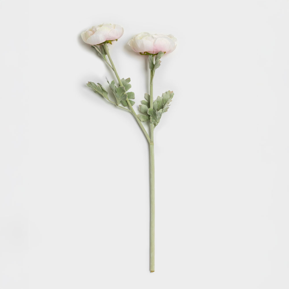 030886-Bjpxh-first-_1 RANUNCULUS ΛΟΥΛΟΥΔΙ ΤΕΧΝΗΤΟ 58cm POLYESTER ΡΟΖ ΛΕΥΚΟ ΠΡΑΣΙΝΟ 030886 - Image 1
