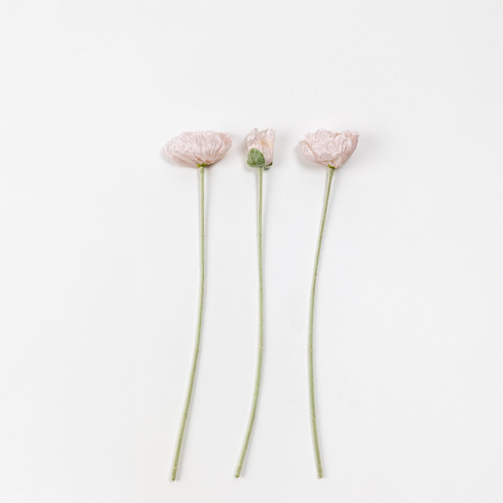 030890-983h2-first-_1 POPPY ΛΟΥΛΟΥΔΙ ΤΕΧΝΗΤΟ 61cm POLYESTER ΡΟΖ ΑΝΟΙΧΤΟ 030890 - Image 1