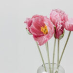 POPPY ΛΟΥΛΟΥΔΙ ΤΕΧΝΗΤΟ 61cm POLYESTER ΡΟΖ ΣΚΟΥΡΟ 030891 - Image 2